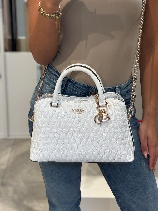 Guess - Betula Satchel - Wit