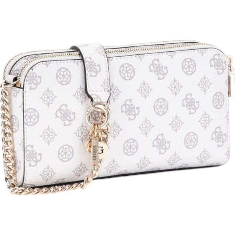 Guess - Eco Erica Status Crossbody - Wit