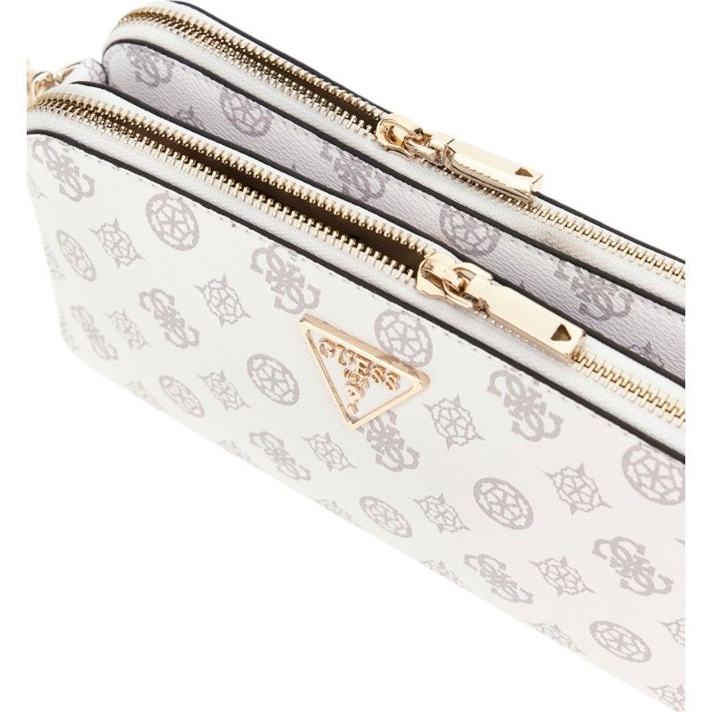 Guess - Eco Erica Status Crossbody - Wit