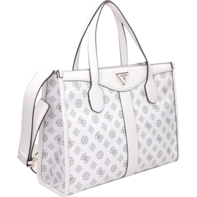 Guess - Silvana 2 Compartment Tote - Wit