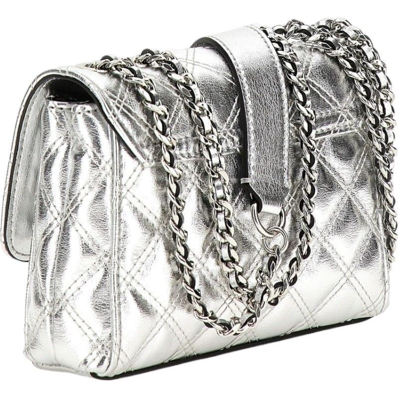 Guess - Giully Mini 2 Comp Cnvrtbl Flp - Zilver