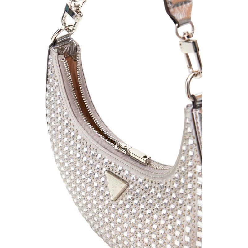Guess - Lua Mini Hobo - Zilver