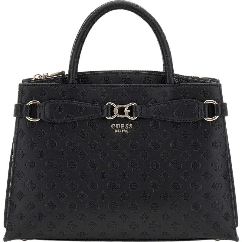 Guess - Arlena Logo Girlfriend Satchel - Zwart