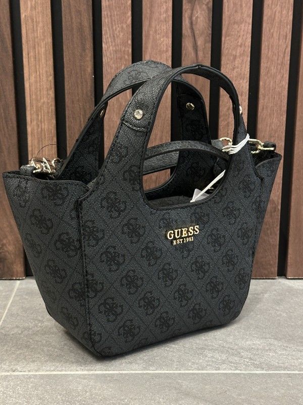 Guess - Calista 2 In 1 Mini Tote - Zwart