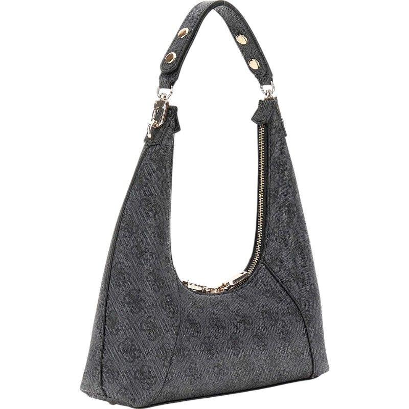 Guess - Calista Top Zip Shoulder Bag - Zwart
