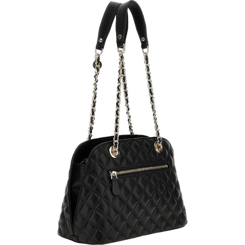 Guess - Giully Dome Satchel - Zwart