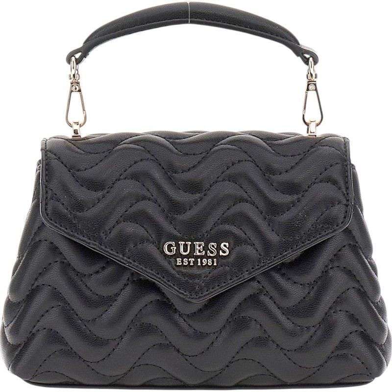 Guess - Melisandra Mini Tp Hndle Flap - Zwart