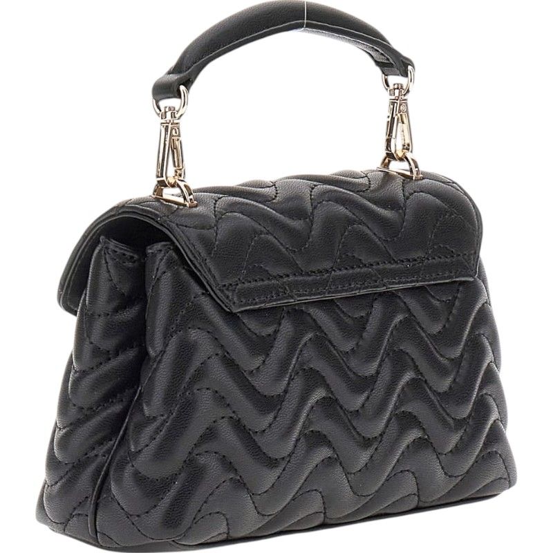 Guess - Melisandra Mini Tp Hndle Flap - Zwart