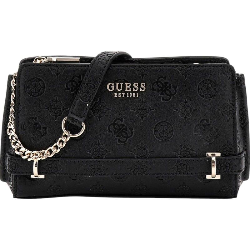 Guess - Zarela Mini Top Zip Crossbody - Zwart