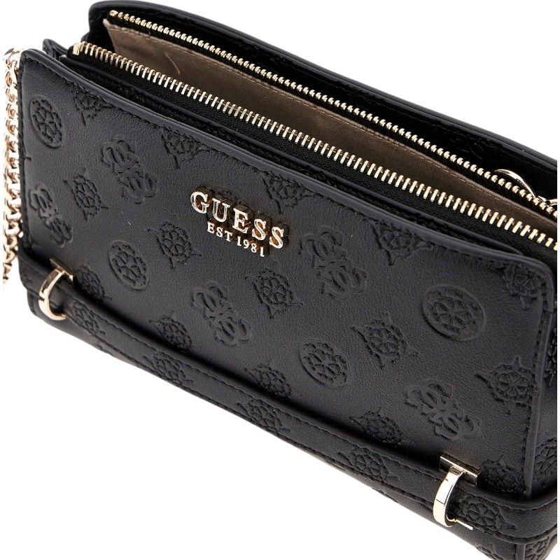Guess - Zarela Mini Top Zip Crossbody - Zwart