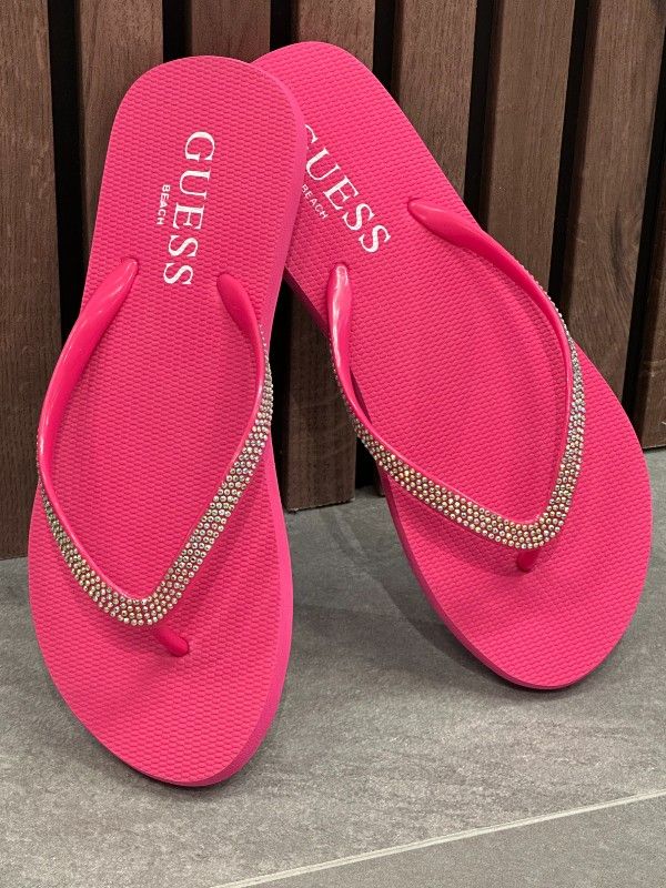 Guess - Flip Flop Rhinestone - Roze