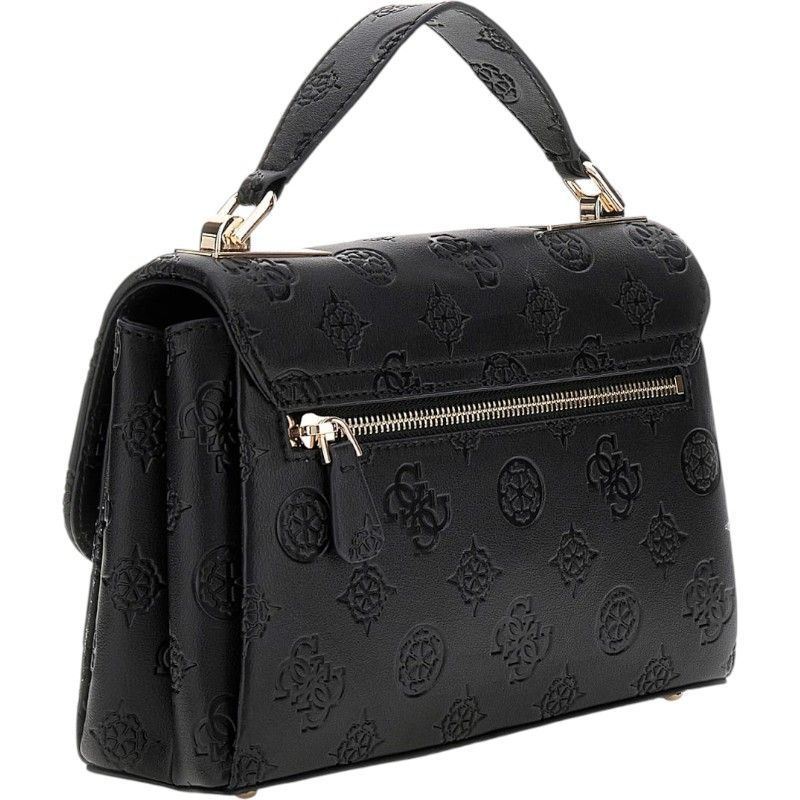 Guess - Tisha Top Handle Flap - Zwart