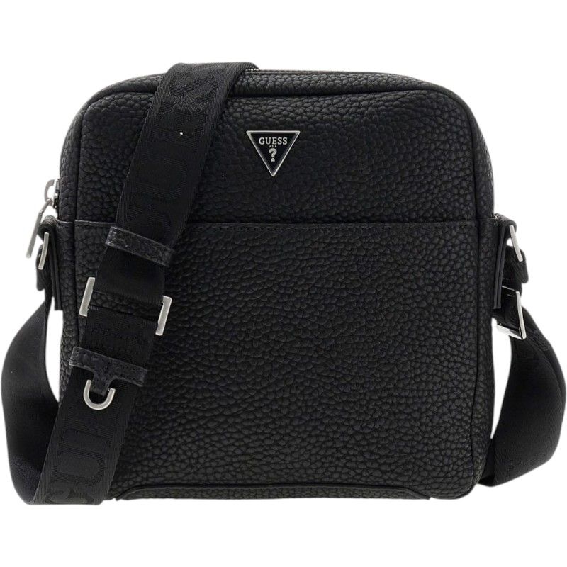 Guess - Torino Top Zip Crossbody - Zwart