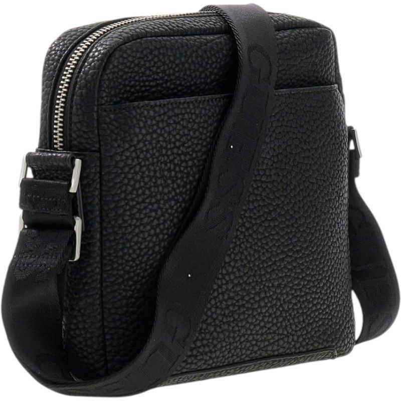 Guess - Torino Top Zip Crossbody - Zwart