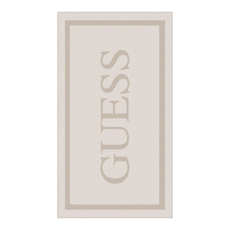Guess - Towel Jacquard Guess Frame - Beige