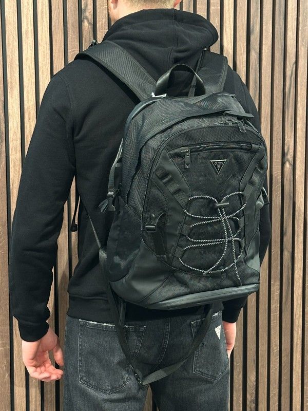 Guess - Trento Bckpck - Zwart