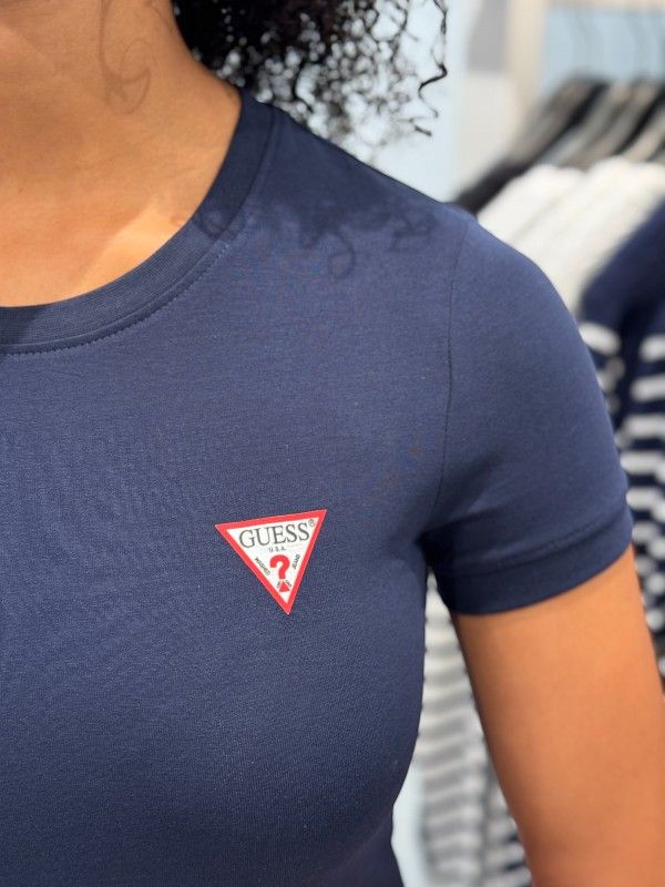 Guess - Triangle Tee - Blauw