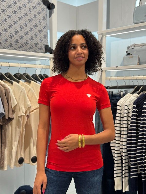 Guess - Triangle Tee - Rood