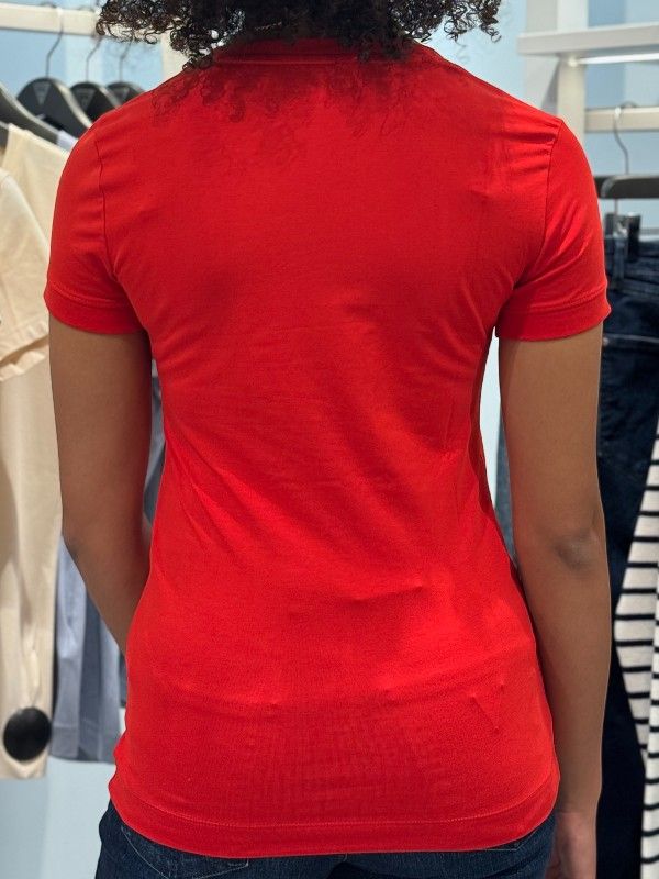 Guess - Triangle Tee - Rood