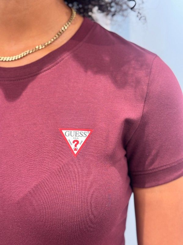 Guess - Triangle Tee - Rood