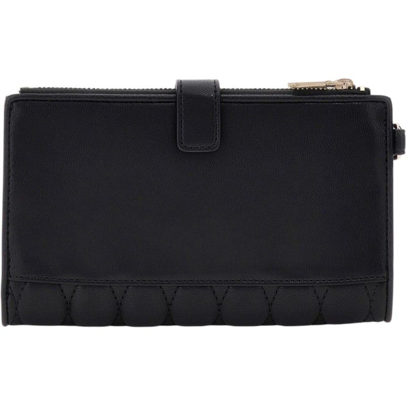 Guess - Valla Slg Dbl Zip Organizer - Zwart
