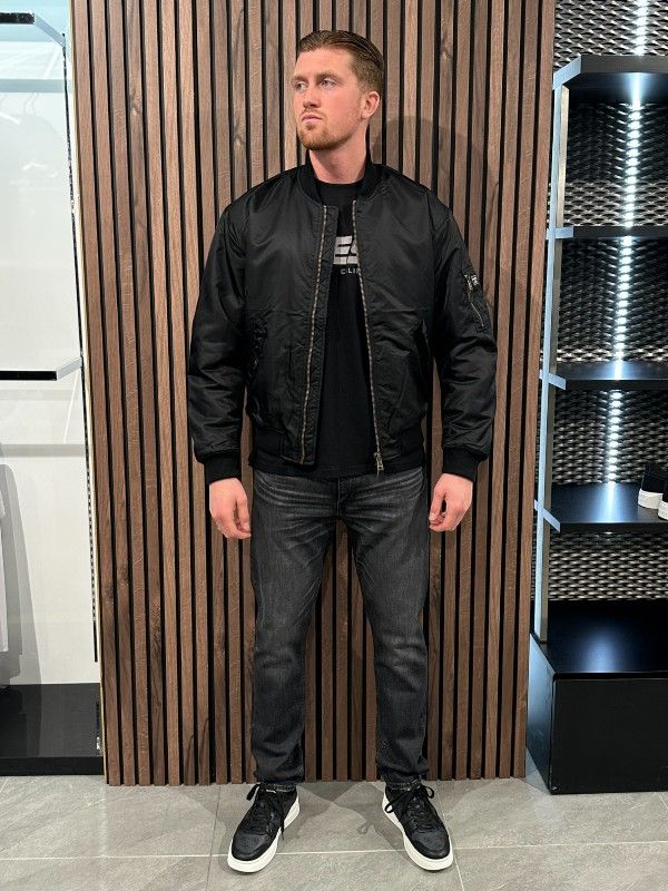 Guess Jeans - Gj Bomber Jkt - Zwart