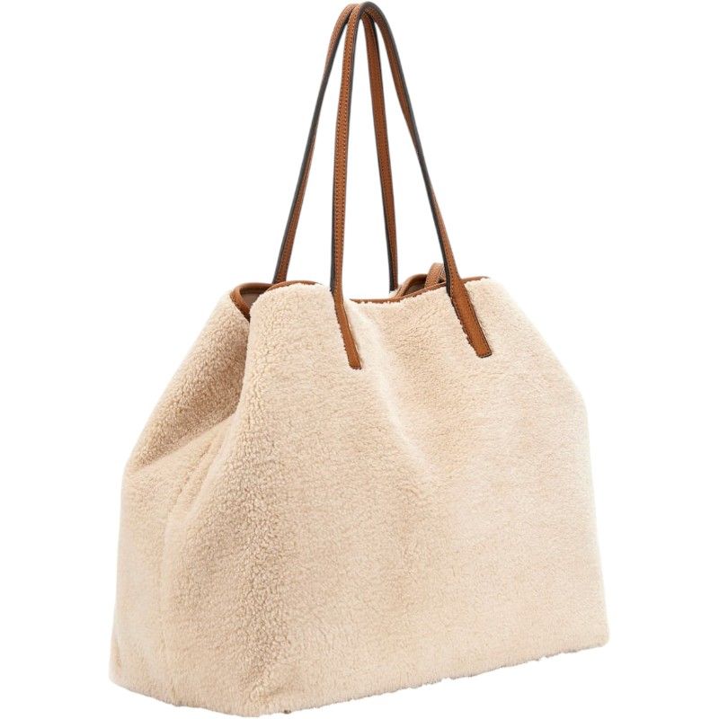 Guess - Victtoria Large 2 In 1 Tote - Beige