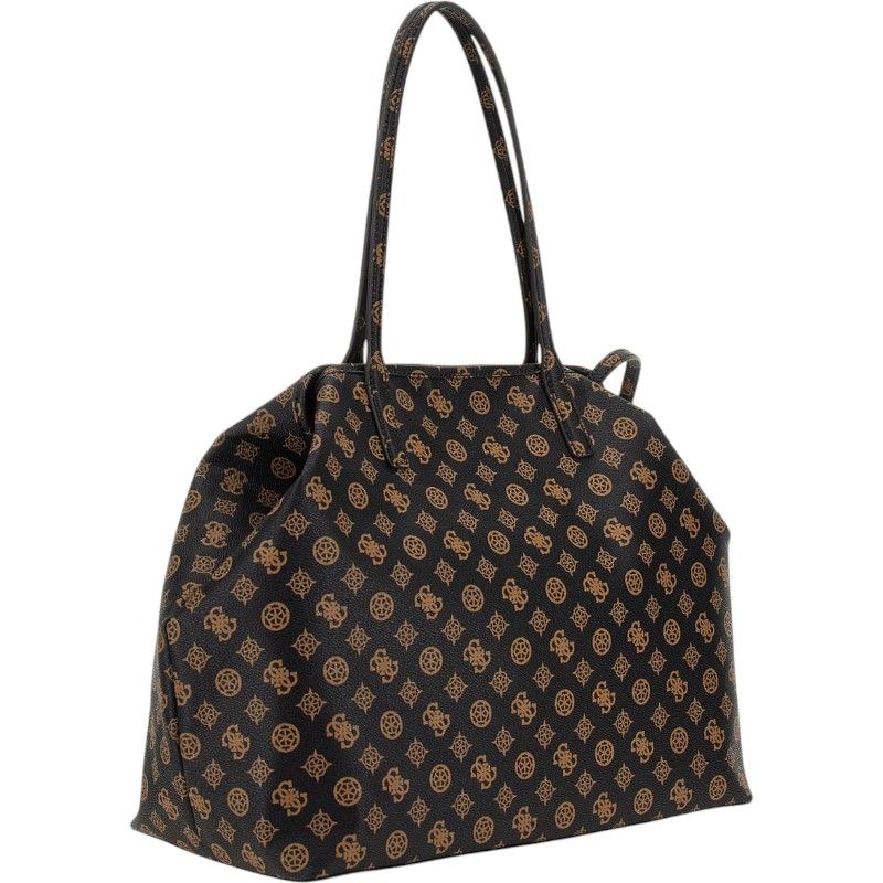 Guess - Victtoria Large 2 In 1 Tote - Bruin