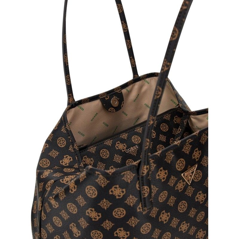 Guess - Victtoria Large 2 In 1 Tote - Bruin