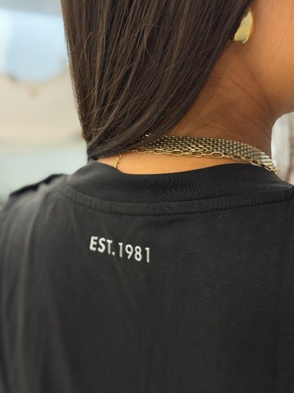 Guess - Vn Eleveted Basic Top - Zwart