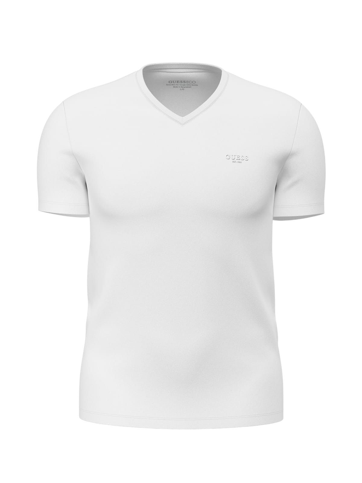 Guess - Vn Ss Core Extra Slim Tee - Wit