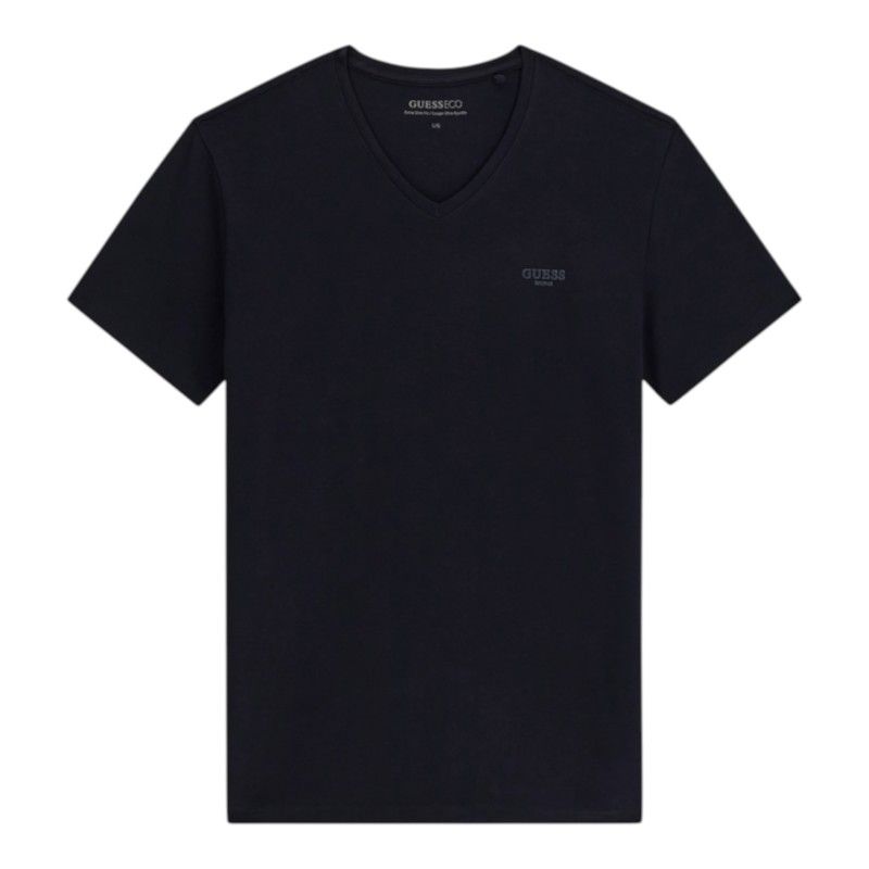 Guess - Vn Ss Core Extra Slim Tee - Zwart