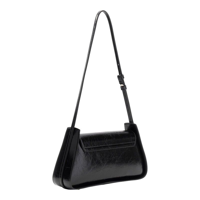 Guess - Xena Flap Shoulder Bag - Zwart