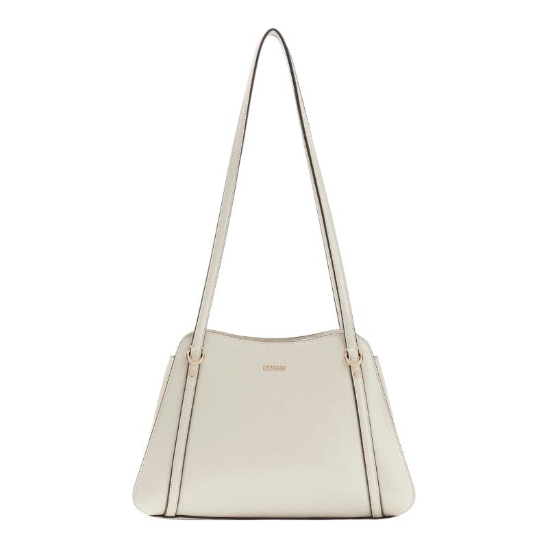 Guess - Xena Shoulder Satchel - Beige