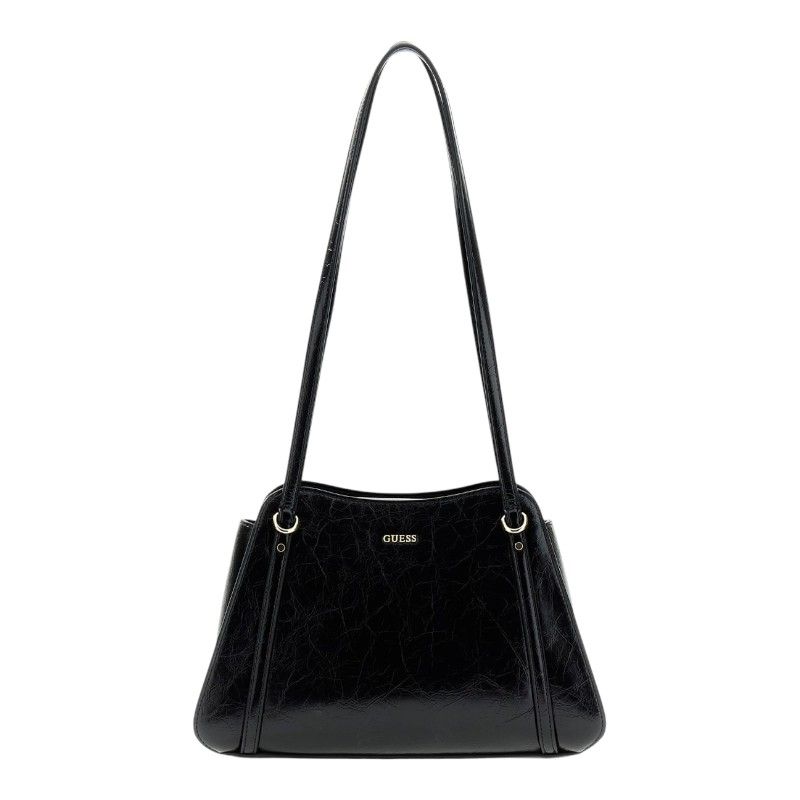 Guess - Xena Shoulder Satchel - Zwart