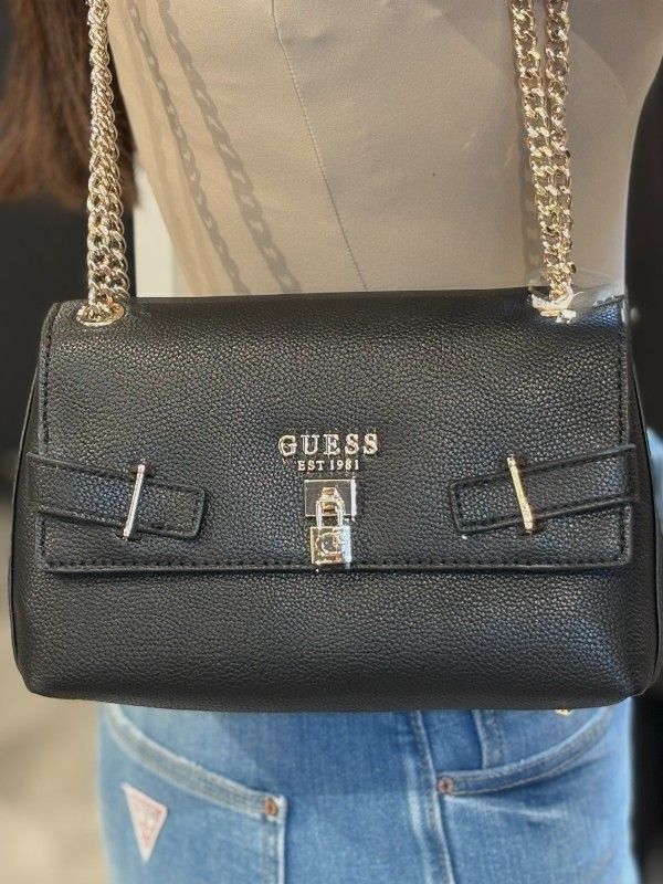 Guess - Yesba Convertible Xbody Flap - Zwart