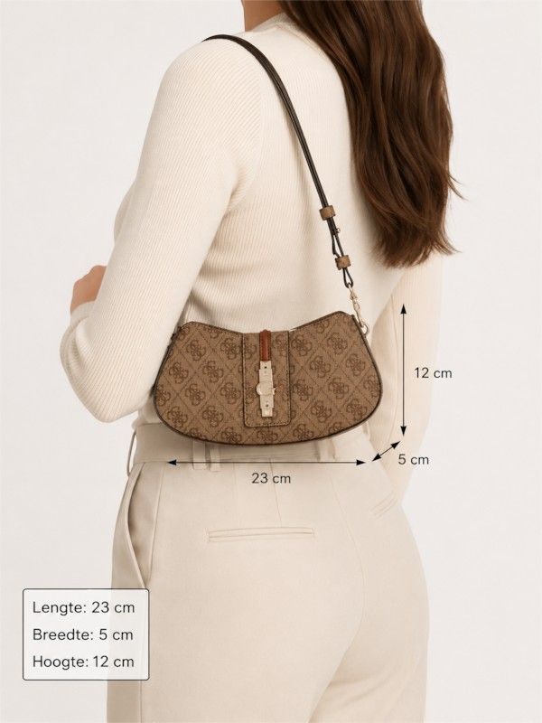 Guess - Yvonne Logo Mini Cvtl Shdr BG - Beige