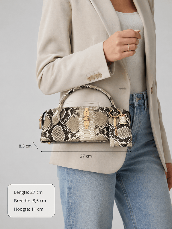 Guess - Yvonne Mini Satchel - Wit