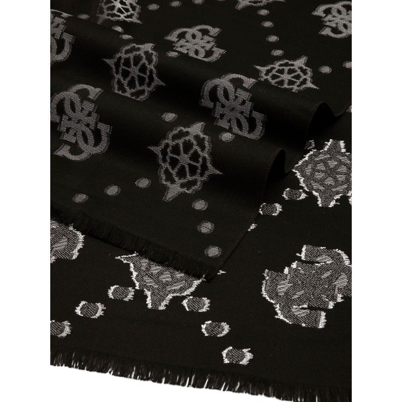 Guess - Zalina Scarf 70X180 - Zwart