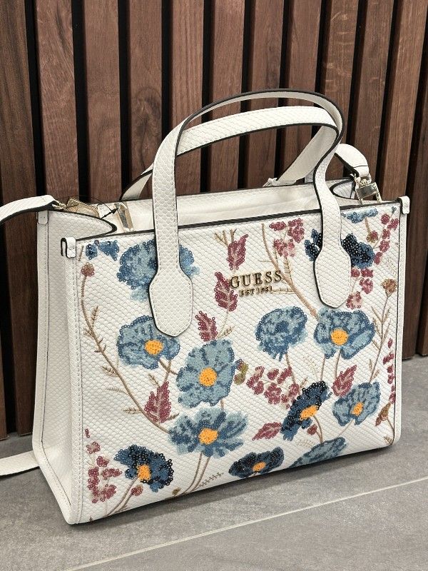 Guess - Zaria 2 Comp Tote - Wit