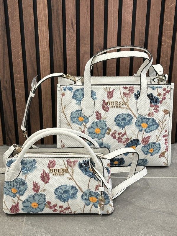 Guess - Zaria 2 Comp Tote - Wit