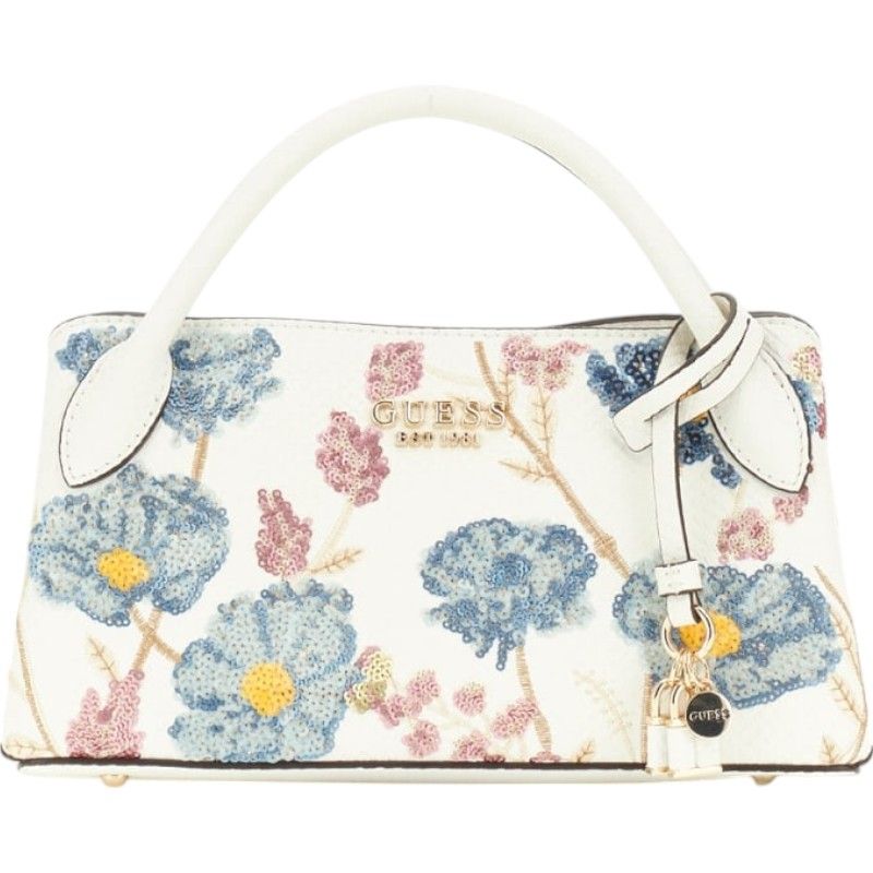 Guess - Zaria Small Girlfriend Satchel - Wit