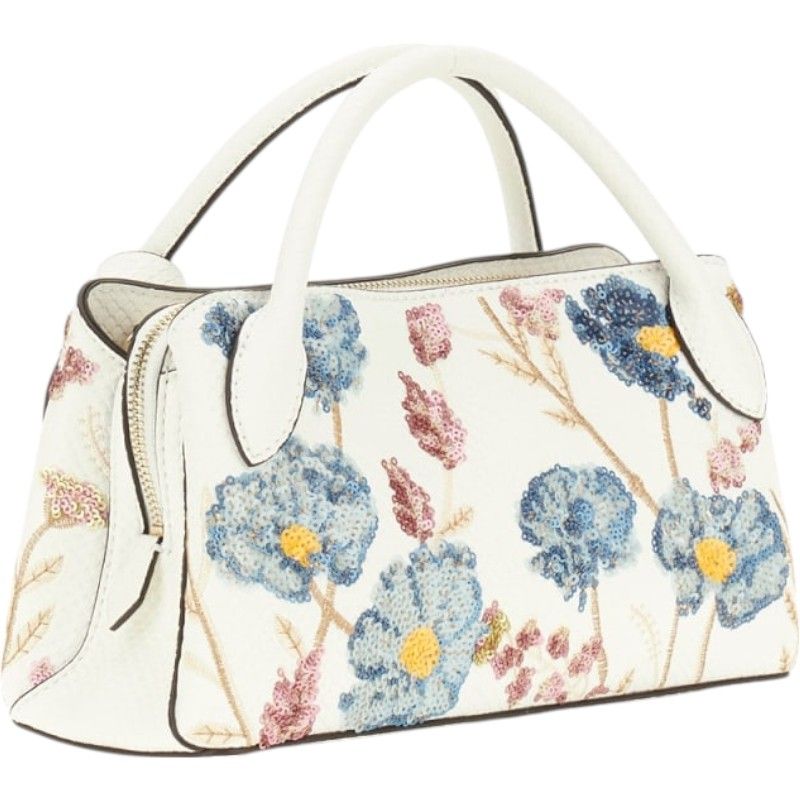 Guess - Zaria Small Girlfriend Satchel - Wit