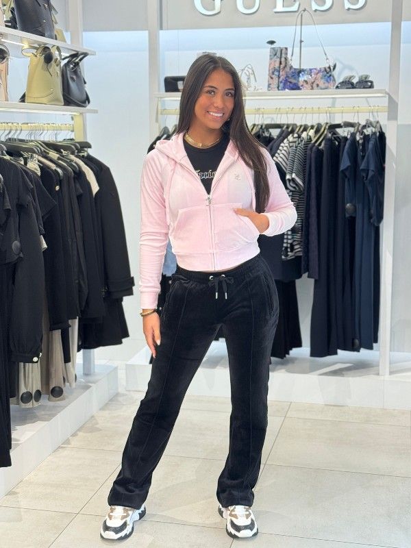 Juicy Couture - Madison Col Out Hoodie - Roze