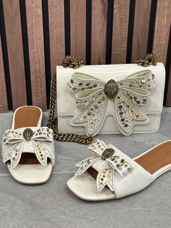 Kurt Geiger - Bow Small Shoreditch - Beige