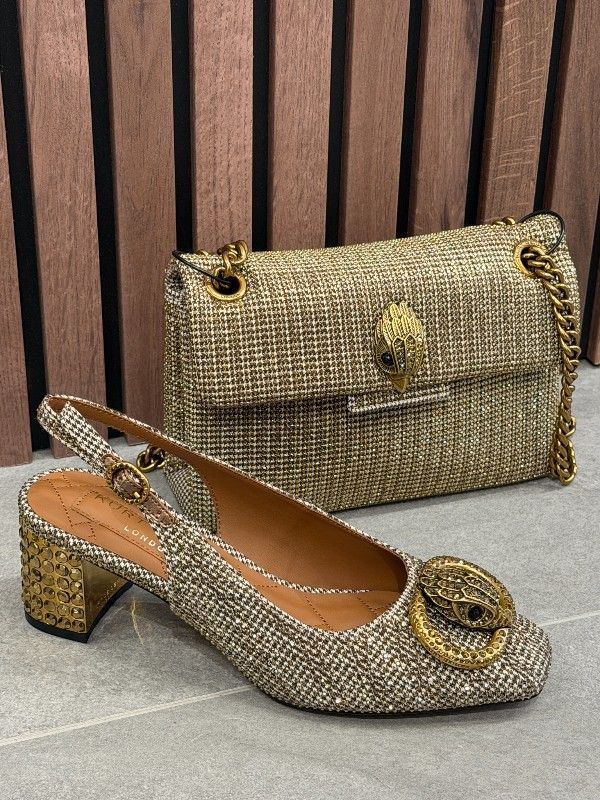 Kurt Geiger - Chelsea Block Slingback - Beige