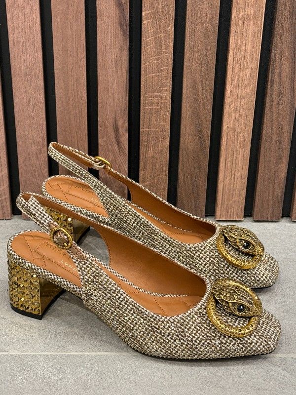 Kurt Geiger - Chelsea Block Slingback - Beige