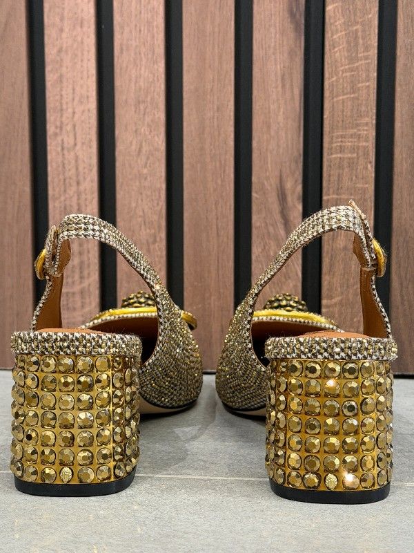 Kurt Geiger - Chelsea Block Slingback - Beige