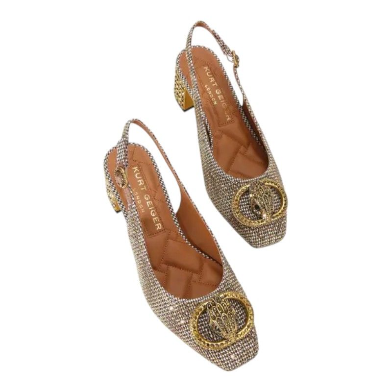 Kurt Geiger - Chelsea Block Slingback - Beige