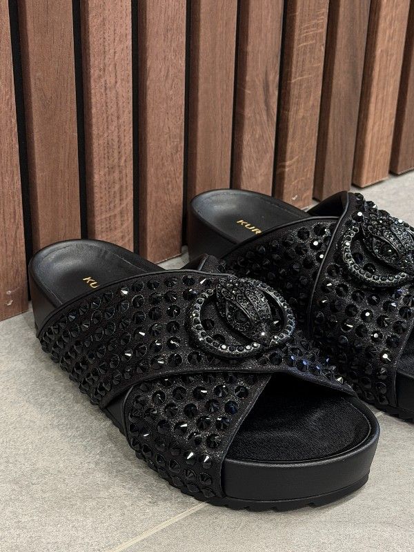 Kurt Geiger - Chelsea Cross Strap Dr - Zwart